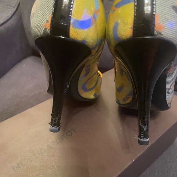 Limited Edition Runway Richard Prince for Louis Vuitton Heels - Picture 8 of 8